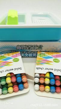 睿星水溶性粉筆裹紙粉筆兒童涂鴉繪畫粉筆水擦粉筆裹紙標(biāo)粉筆