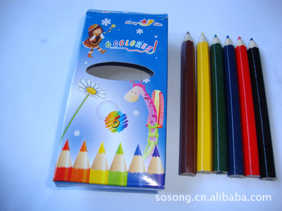 【3.5寸 迷你彩色鉛筆】?jī)r(jià)格,廠家,圖片,鉛筆,浙江松陽(yáng)金星文教用品-